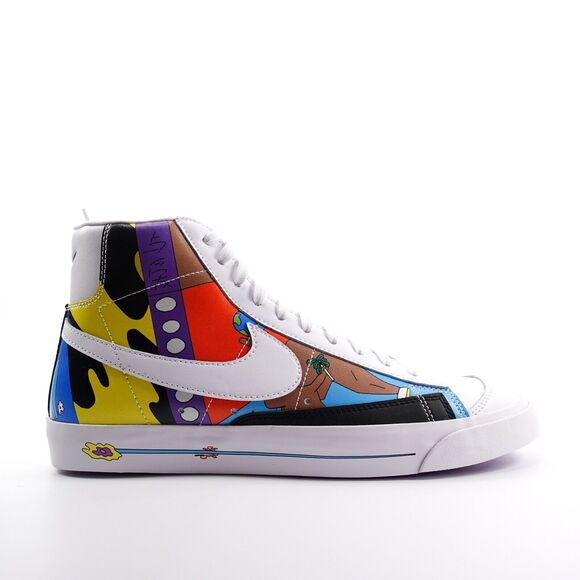Nike Blazer Ruohan Wang Mid 77 Flyleather Mens Sneakers CZ3775 900 Size 9.5 main image 8